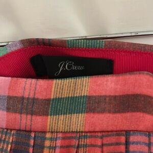 J. crew pleated skirt